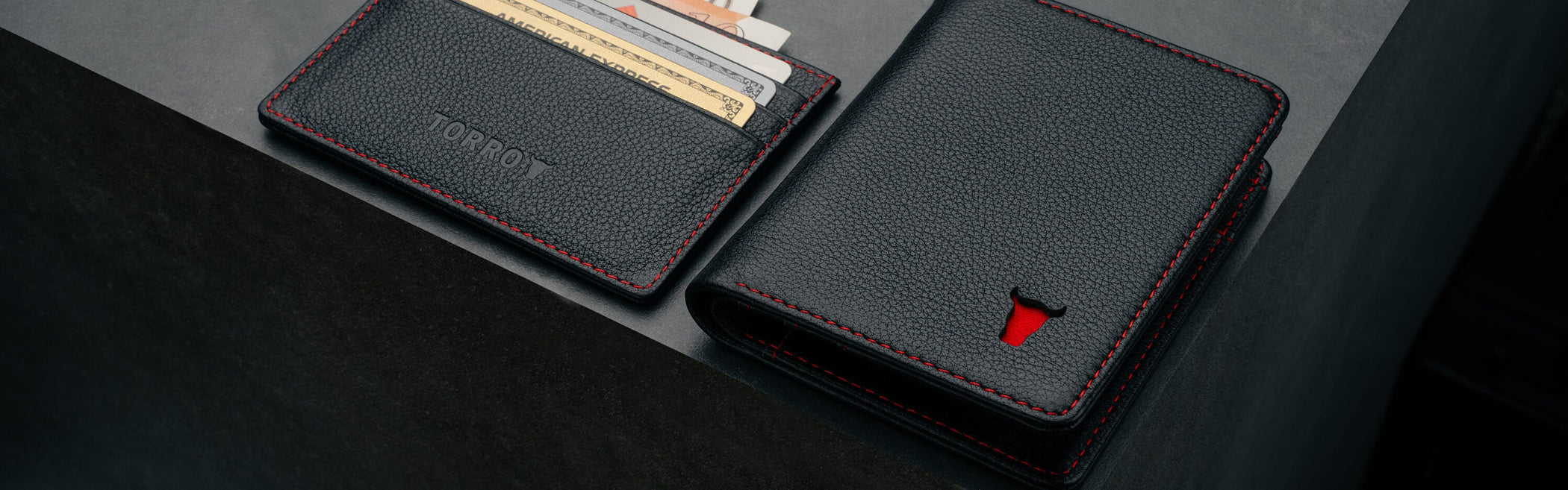 Leather Bifold Wallet & Card Holders