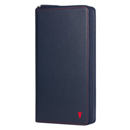 Navy Blue Family Travel Wallet