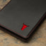 Black with red detail Golf Scorecard Holder and Yardage Book Cover