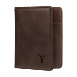Dark Brown Bifold Leather Wallet