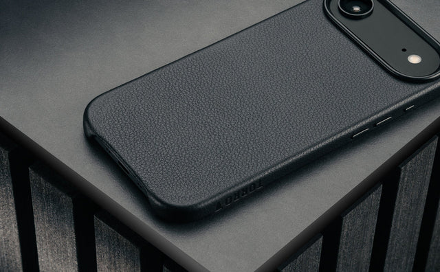 iPhone Air Leather Bumper Case (MagSafe Compatible) Feature Focus