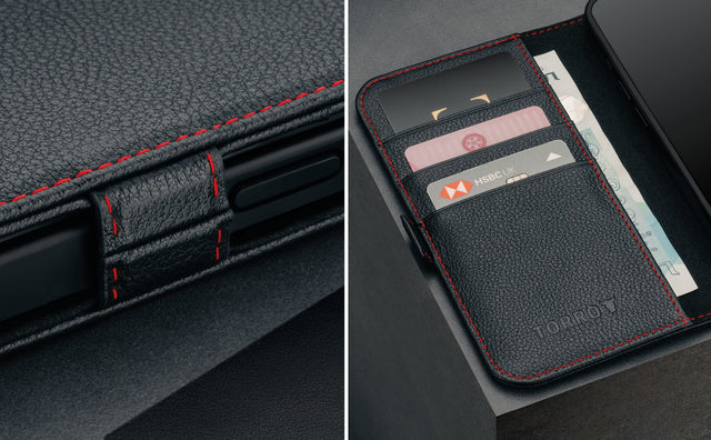 iPhone 17e / 16e Leather Case Feature Focus