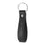 Leather Loop Keyring - Black