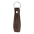 Leather Loop Keyring - Dark Brown