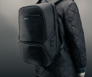 17.5L Commuter Laptop Backpack: Water-Resistant Travel Bag for 16