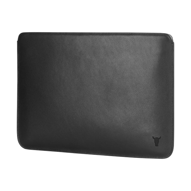 Black Leather MacBook Pro / MacBook Air Sleeve Case