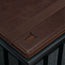 Dark Brown Leather A5 Notebook Cover