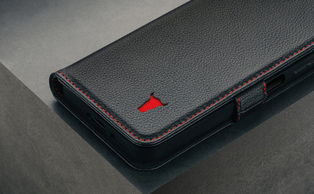 Galaxy A17 Leather Case (with Stand Function) Feature Focus