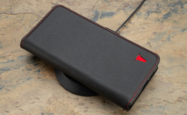Galaxy S24+ Leather Case (with Stand Function) Feature Focus