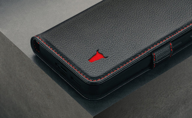 Galaxy S25+ Leather Case (with Stand Function) Feature Focus