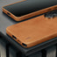 Tan Leather Bumper Case for Galaxy S26 Ultra