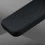 Black with Red Detail Woven Fabric Bumper Case for iPhone 17 Pro Max